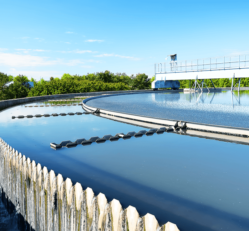 Sewage plant - waste water treatment